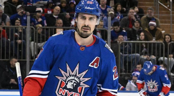 New York Rangers Kreider vender tilbage fra skade, Gluck er degraderet